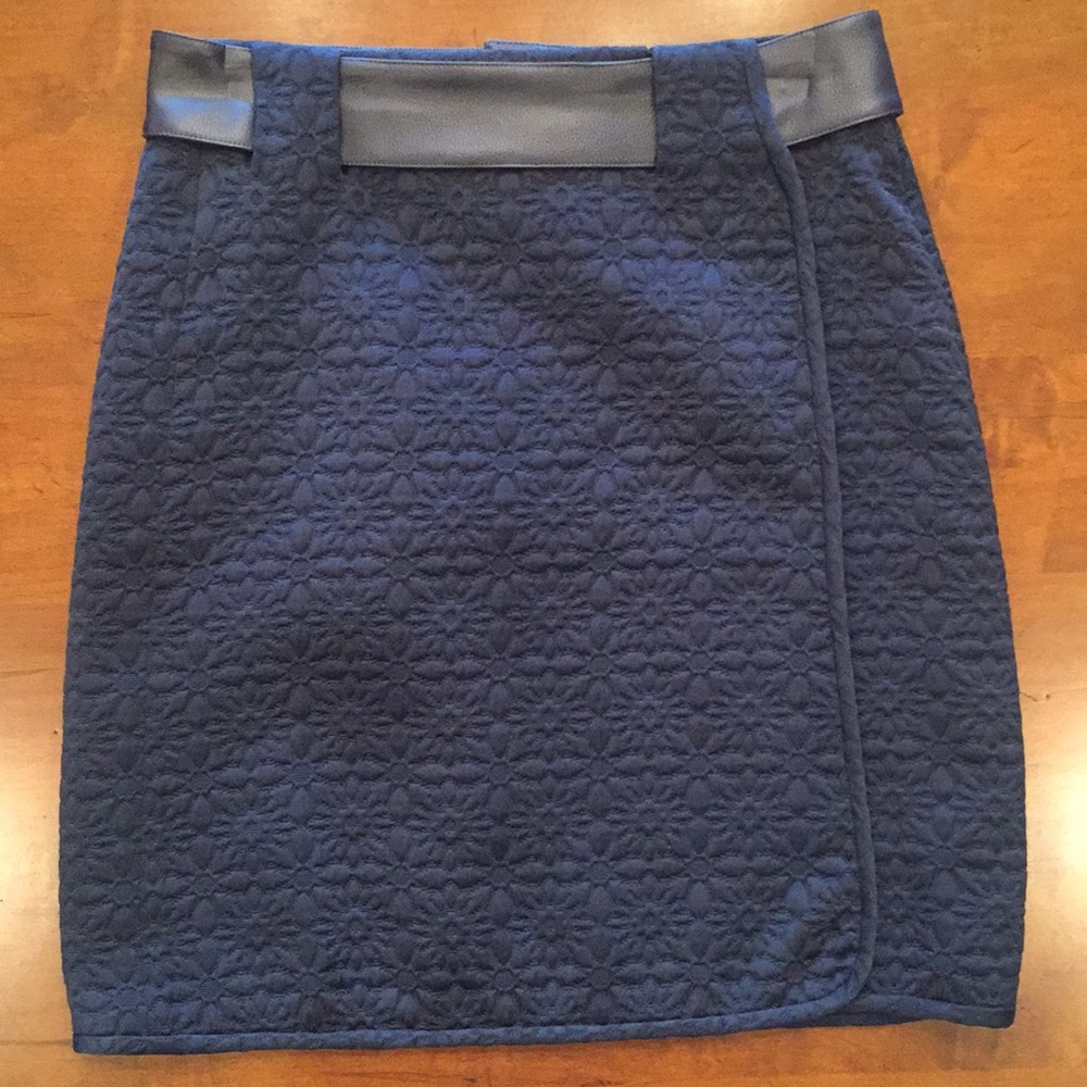 Raoul Navy Skirt
